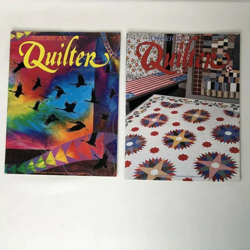 9 American Quilter Magazines Back Issues 1993‎ 1994 1995 1997 Lot Quilting